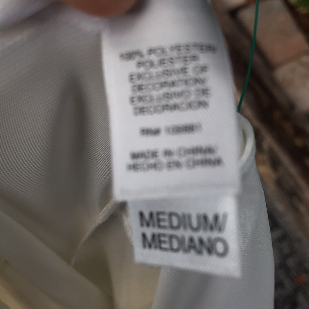 Lace and satin slip dress or nightgown. - Picture 10 of 12